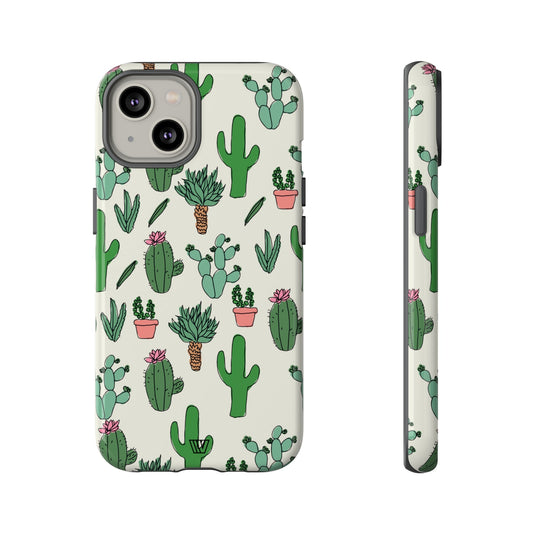 CACTUS DOODLES | Tough Phone Case