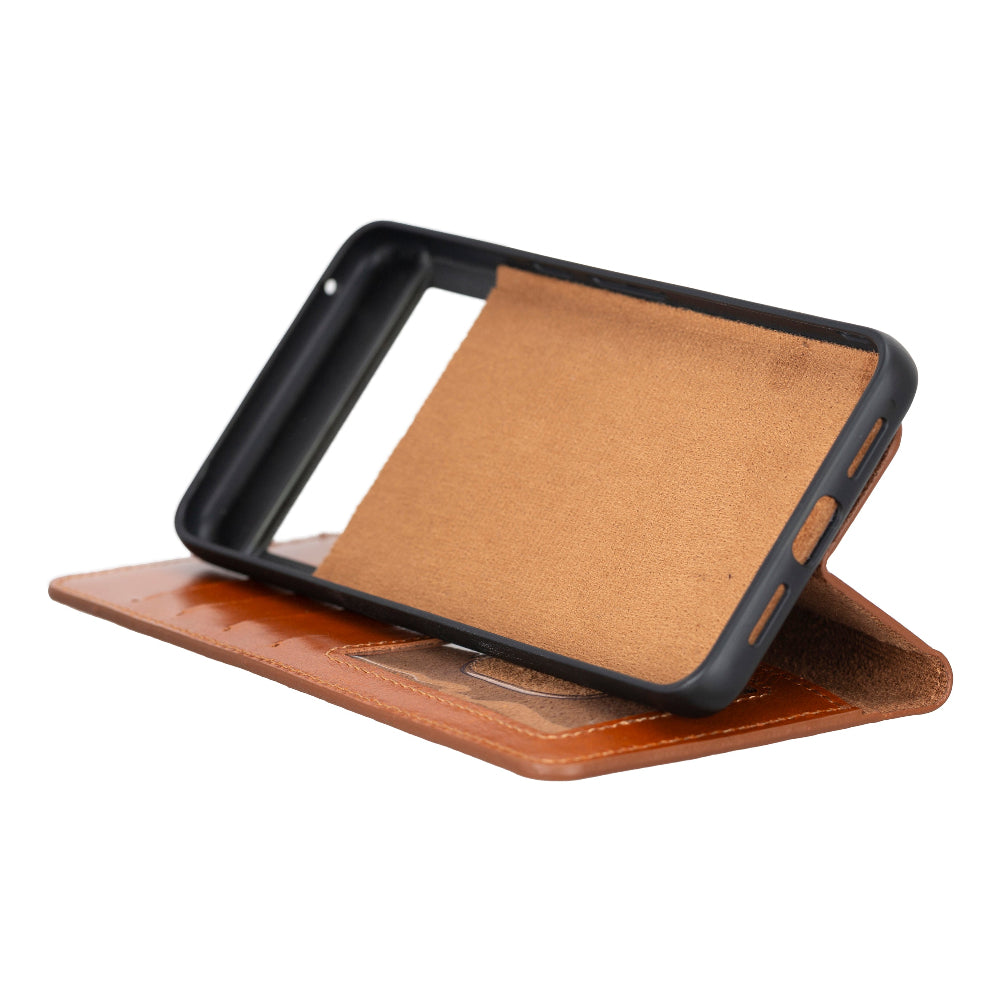 Magic Google Pixel 8 Detachable Leather Wallet Case