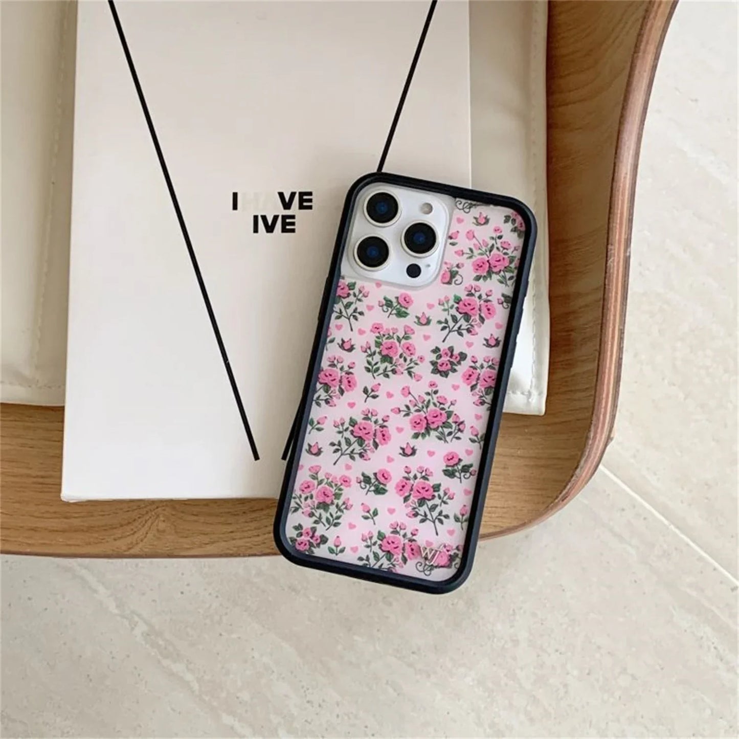 Wildflower New 3D Moonlight Rose Phone Case