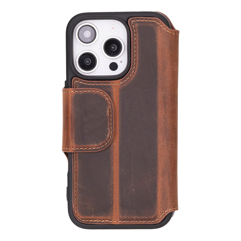 Firenze iPhone 16 Pro Max Leather Folio Case