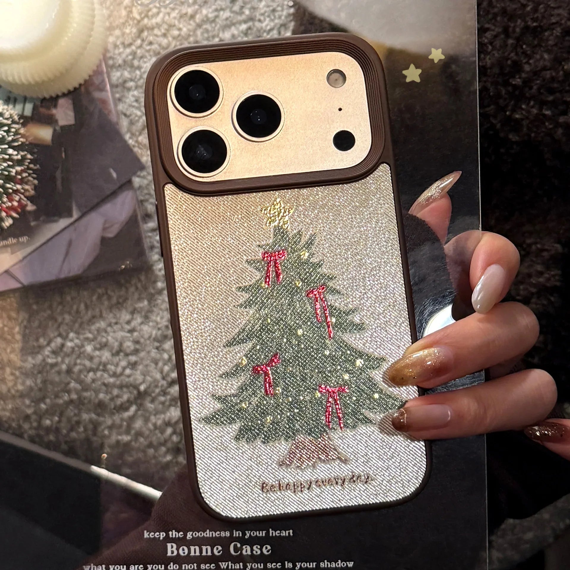 Korean Bowknot Christmas Tree iPhone Case | 5Star Wireless Korean Bowknot Christmas Tree iPhone Case | 5Star Wireless