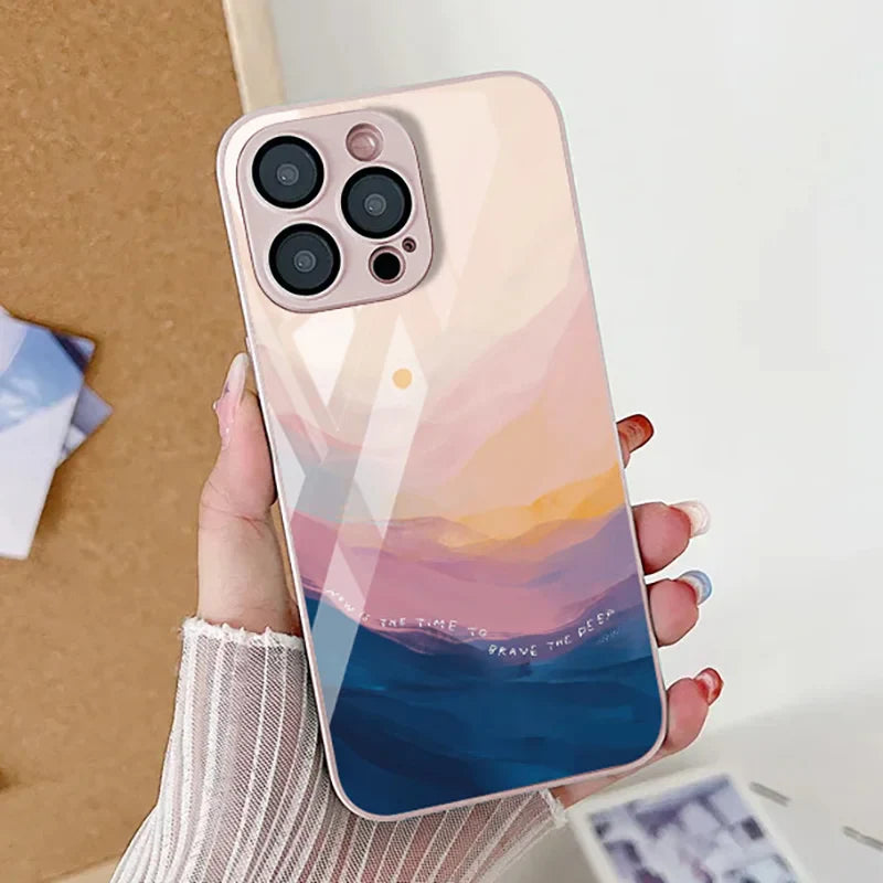 Tempered Glass Phone Case