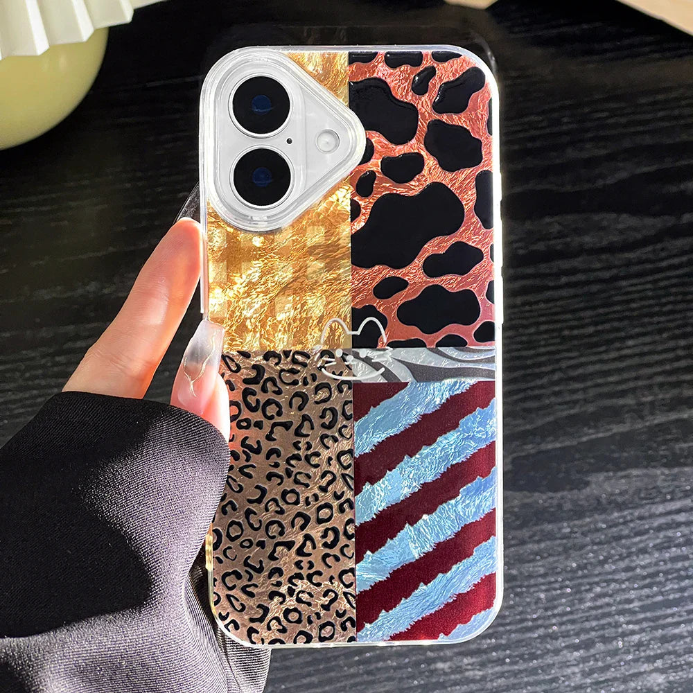 Pink Leopard Print Phone Case