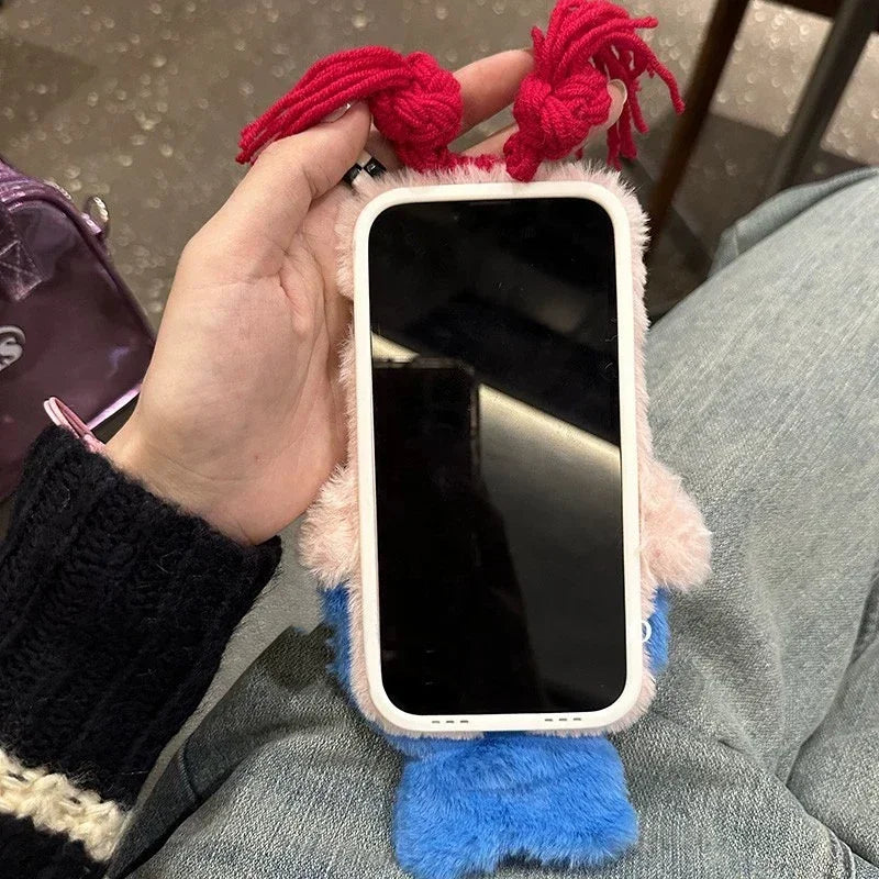 3D Cute Plush Mermaid Girls Gift Phone Case
