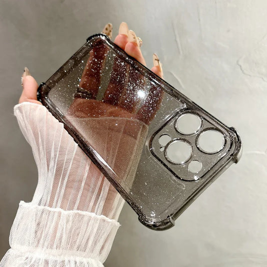 Soft Transparent Bling Glitter Phone Case