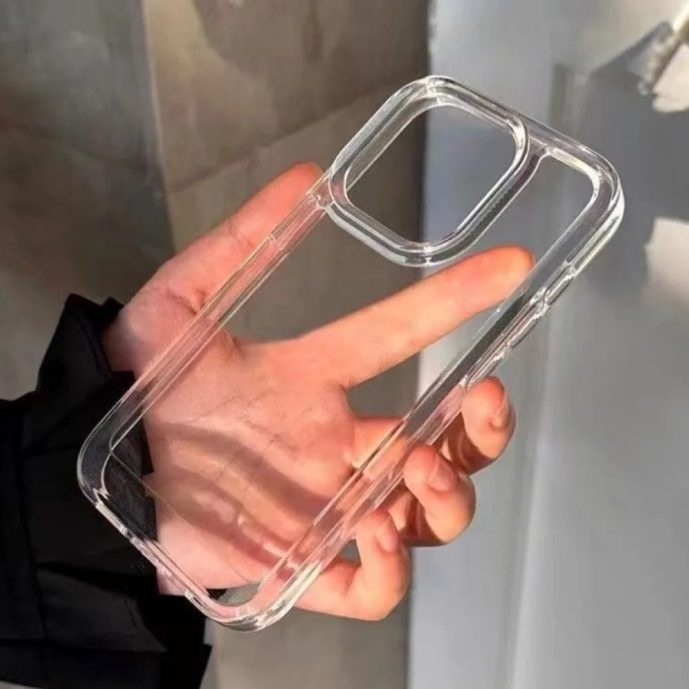 Transparent Shockproof Soft Phone Case