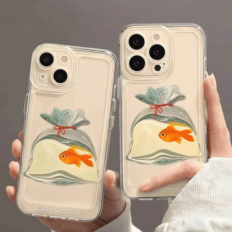 Animal Goldfish Fish Phone Case