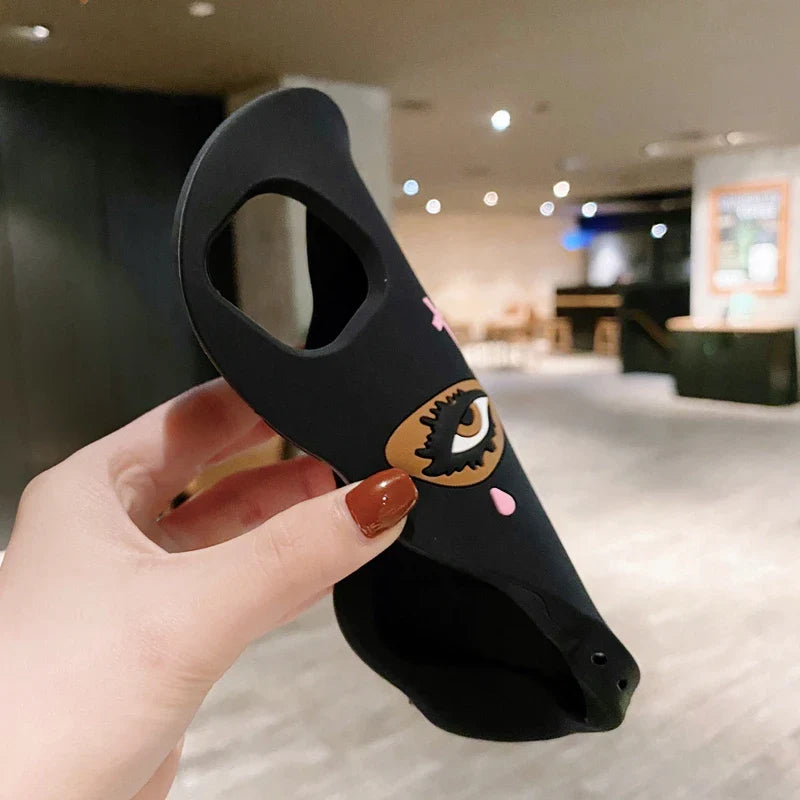 3D Mask Dolls soft case for iphone cases