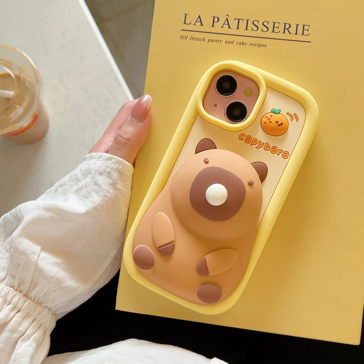 Blow Bubbles Cute Kapibala Phone Case