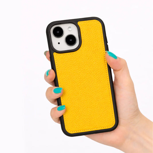 Flex Cover Leather iPhone 15 Case