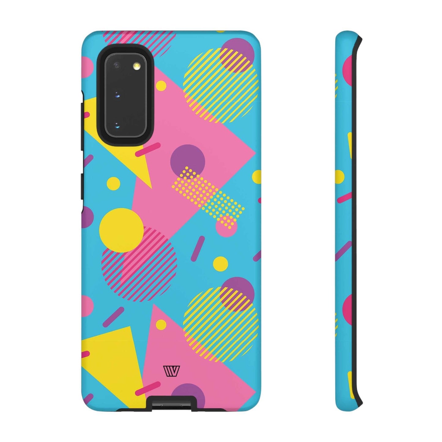 80s / 90s RETRO PATTERN LIGHT BLUE | Tough Phone Case