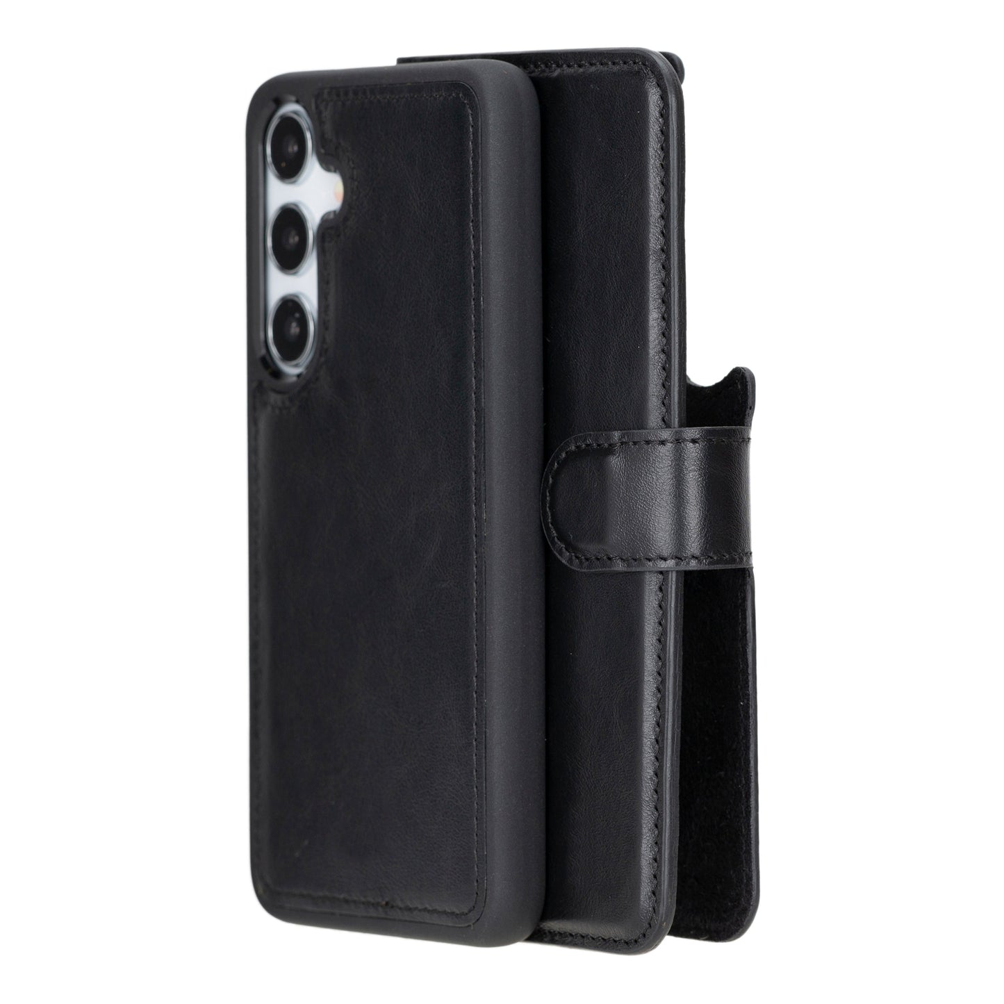 Magic Samsung Galaxy S24 Ultra Leather Detachable Wallet Case