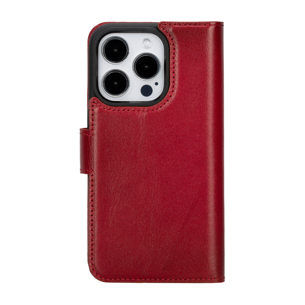 Magic iPhone 16 Pro Detachable Leather Wallet Case
