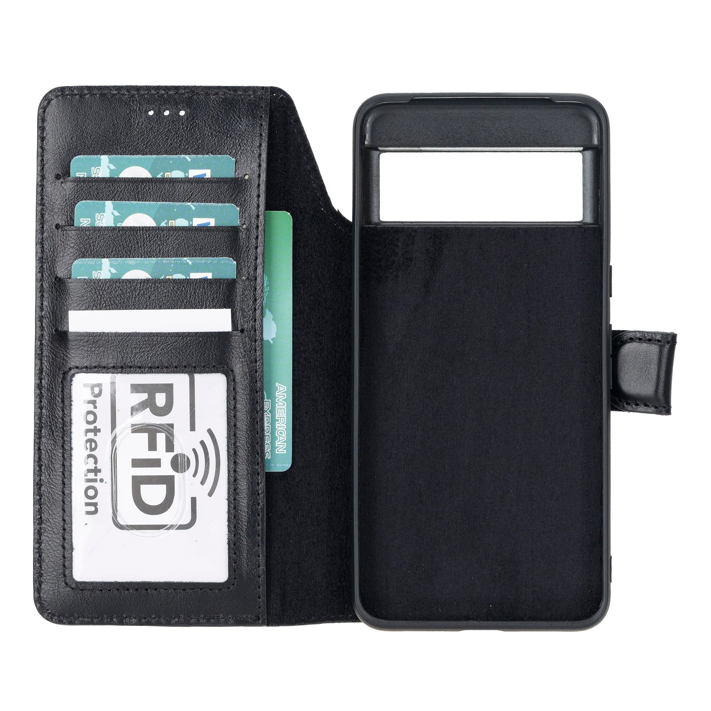 Magic Google Pixel 10 / 10 Pro Detachable Leather Wallet Case