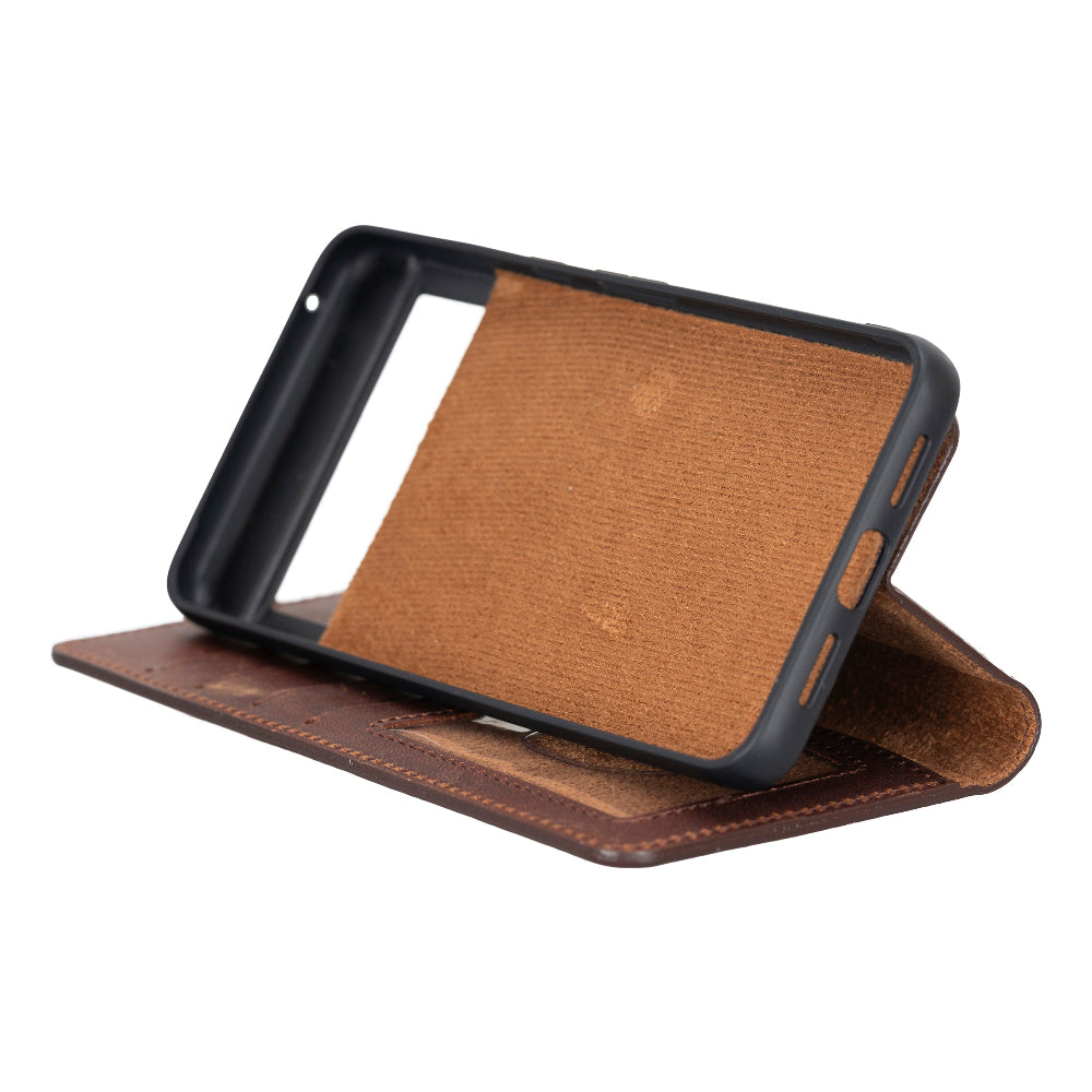 Magic Google Pixel 8 Detachable Leather Wallet Case