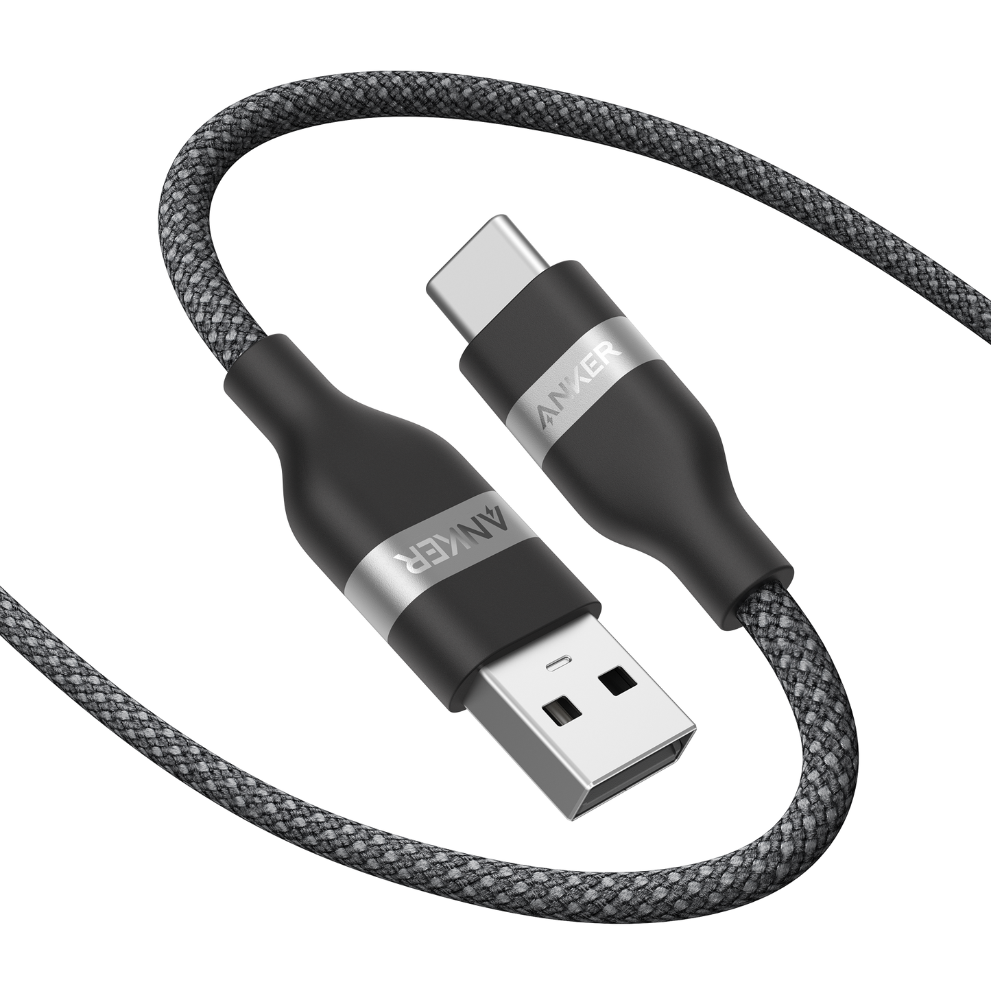 Anker USB-A to USB-C Cable (3 ft/6 ft, Upcycled-Braided)