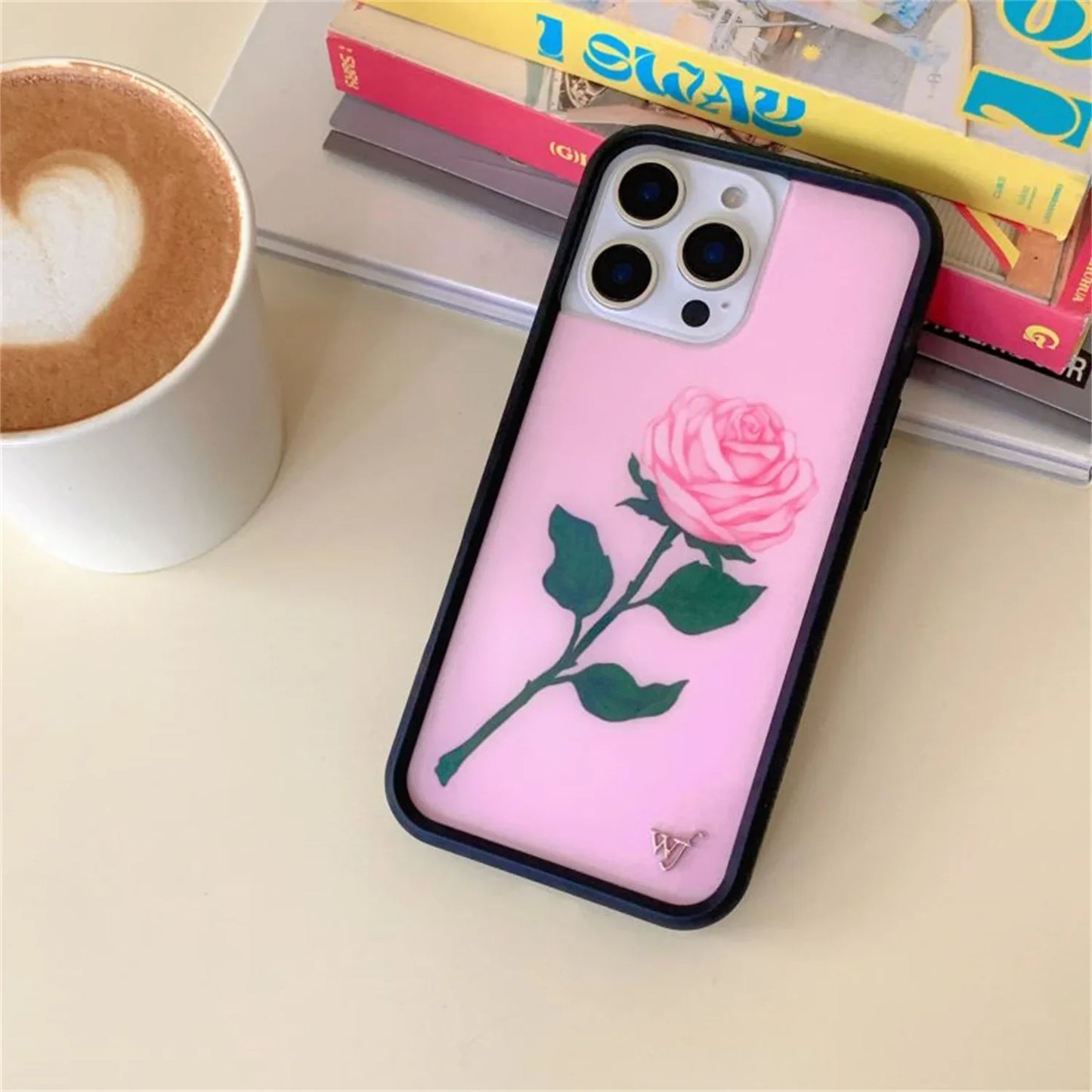 Wildflower New 3D Moonlight Rose Phone Case