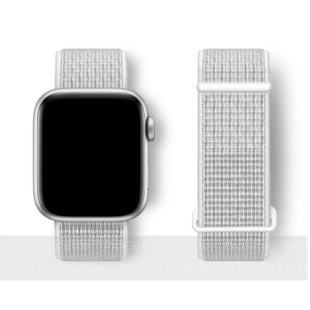 Band For Apple Watch bands Series 2 9 8 7 SE/6/5/4 Ultra 40MM 44MM 49MM Nylon Soft Breathable Strap