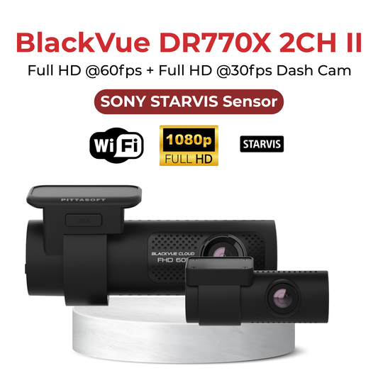 BlackVue DR770X-2CH Full HD 60FPS Cloud II Dash Cam