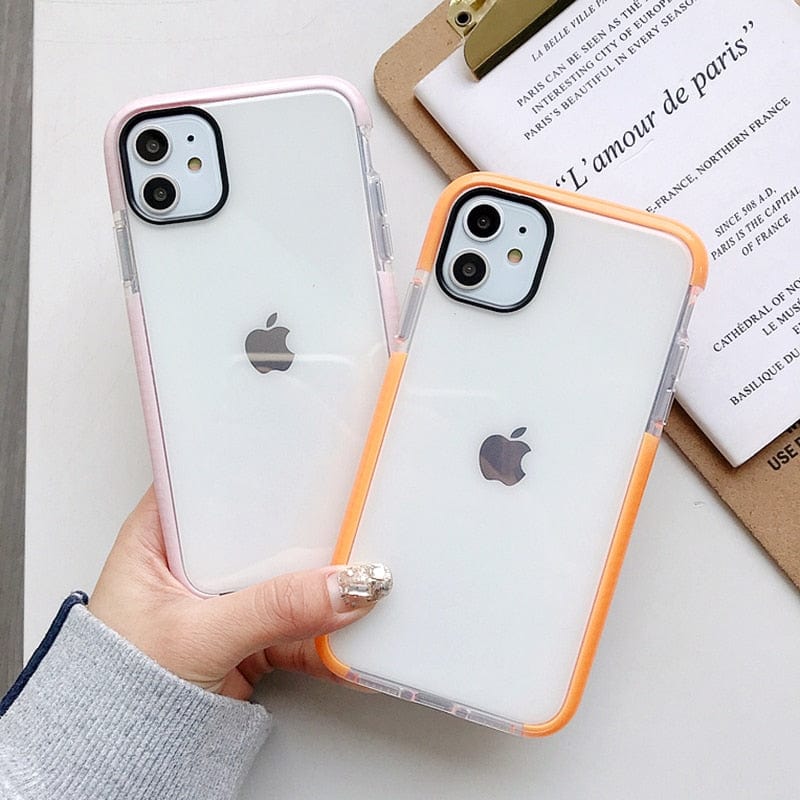 Shockproof Transparent iPhone Case