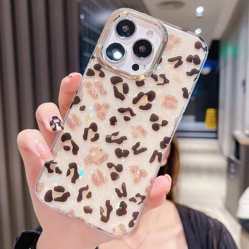 Bling Leopard iPhone Case