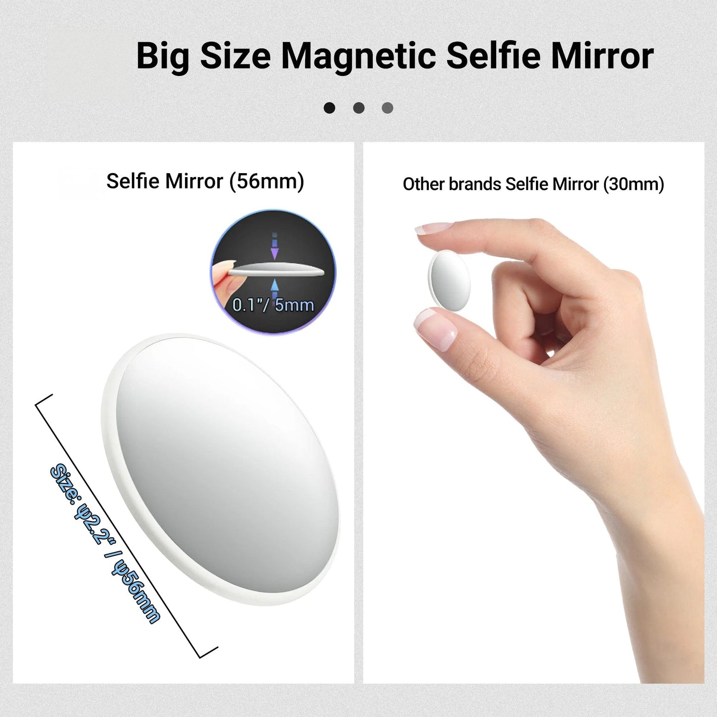 Magnetic Selfie Mirror