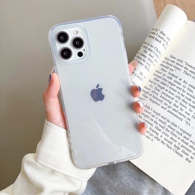 Clear Candy Color iPhone Case