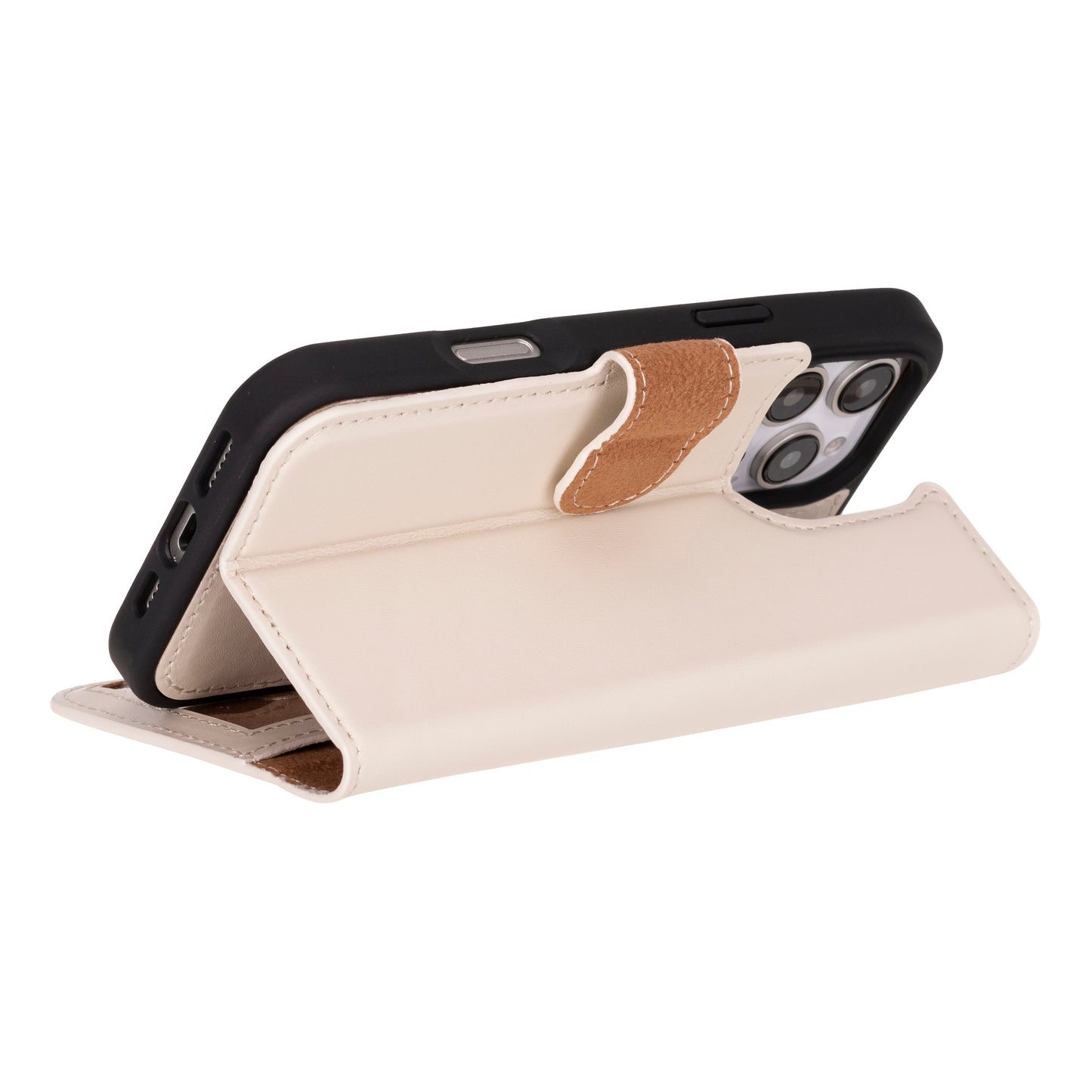 Magic iPhone 16 Pro Detachable Leather Wallet Case