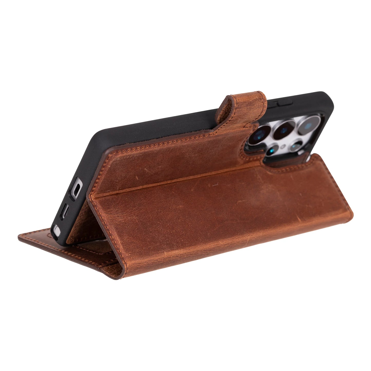 Liluri Samsung Galaxy S25 Ultra Detachable Leather Wallet Case