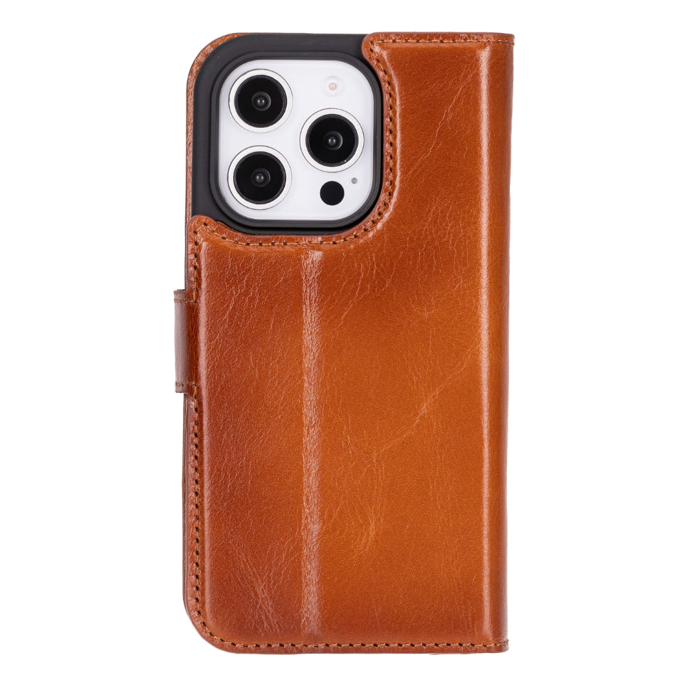 Magic iPhone 16 Pro Detachable Leather Wallet Case