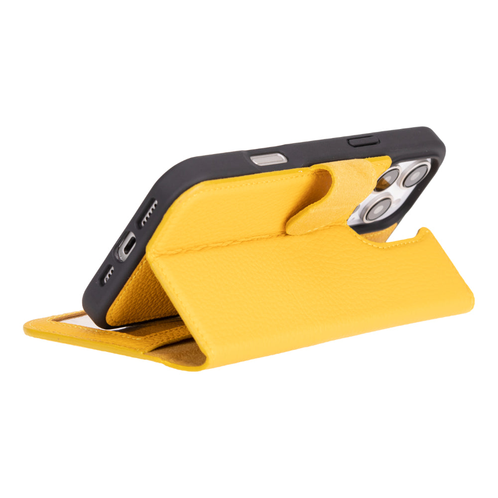 Magic iPhone 16 Pro Detachable Leather Wallet Case