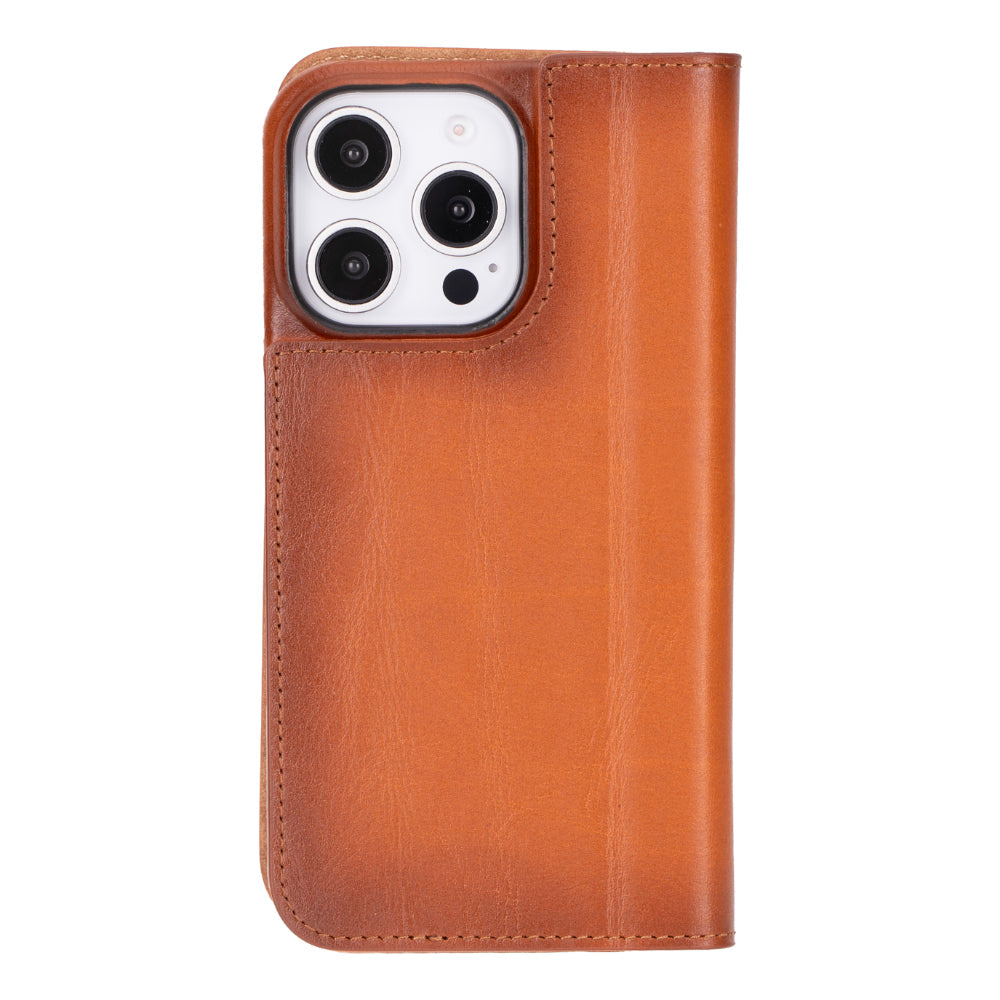 Sonat Leather iPhone 16 Pro Folio Case