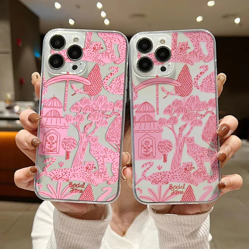 Pink Leopard Phone Case