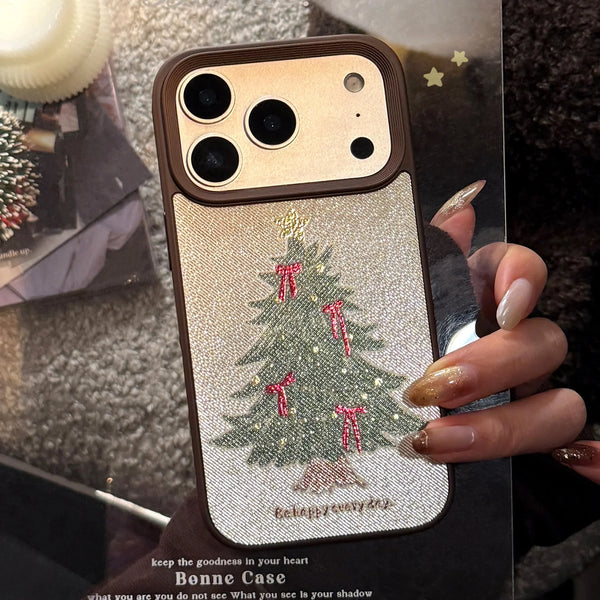 Korean Bowknot Christmas Tree iPhone Case | 5Star Wireless Korean Bowknot Christmas Tree iPhone Case | 5Star Wireless
