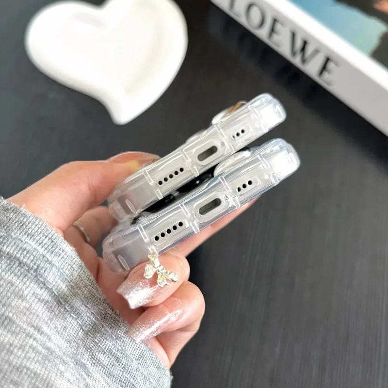 3D Silicone Love Bow iPhone Case