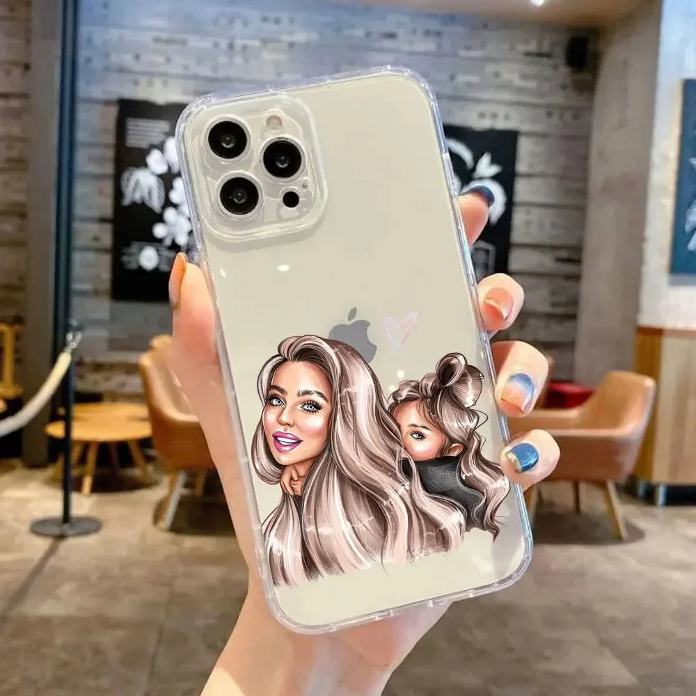 Super Mom And Super Dad Baby Family Phone Case