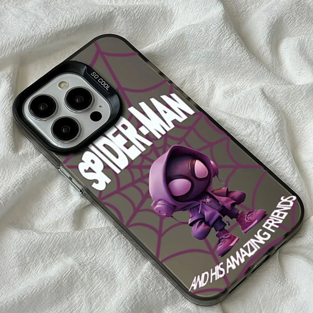 Cartoon Characters Spidermans Phone Case