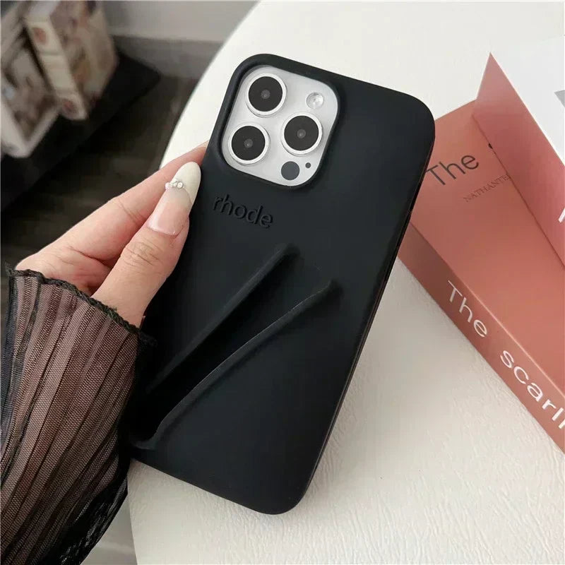 Rhode Luxury Lipstick Silicone Phone Case