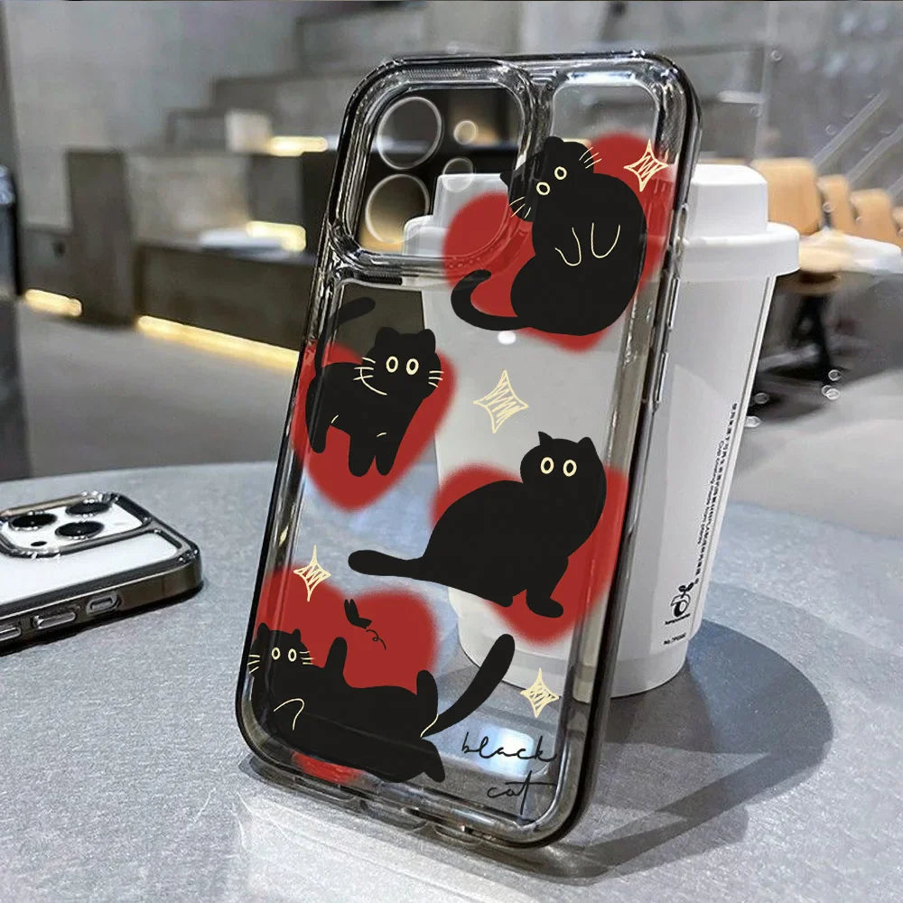Black Cat Phone Case