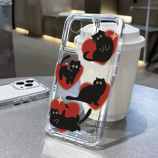 Black Cat Phone Case