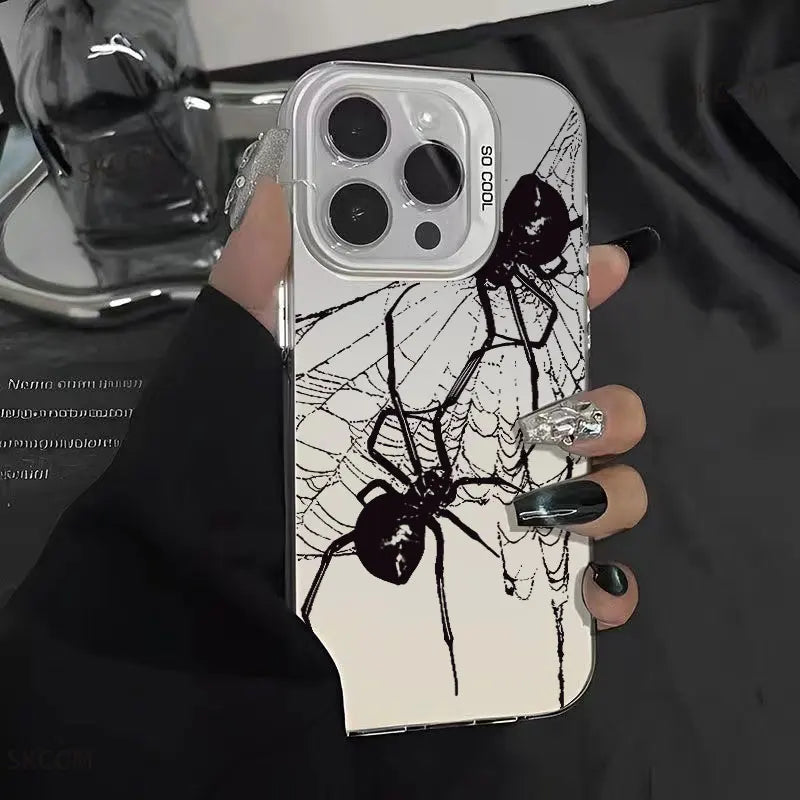 Spider Pattern Armour Phone Case