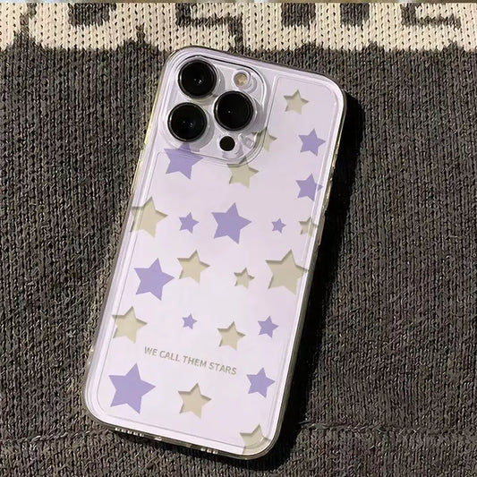 Romantic Purple Star Phone Case