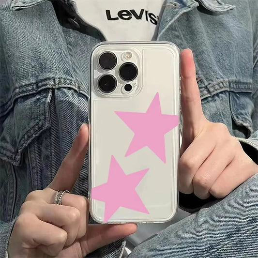 Two Big Color Star Phone Case