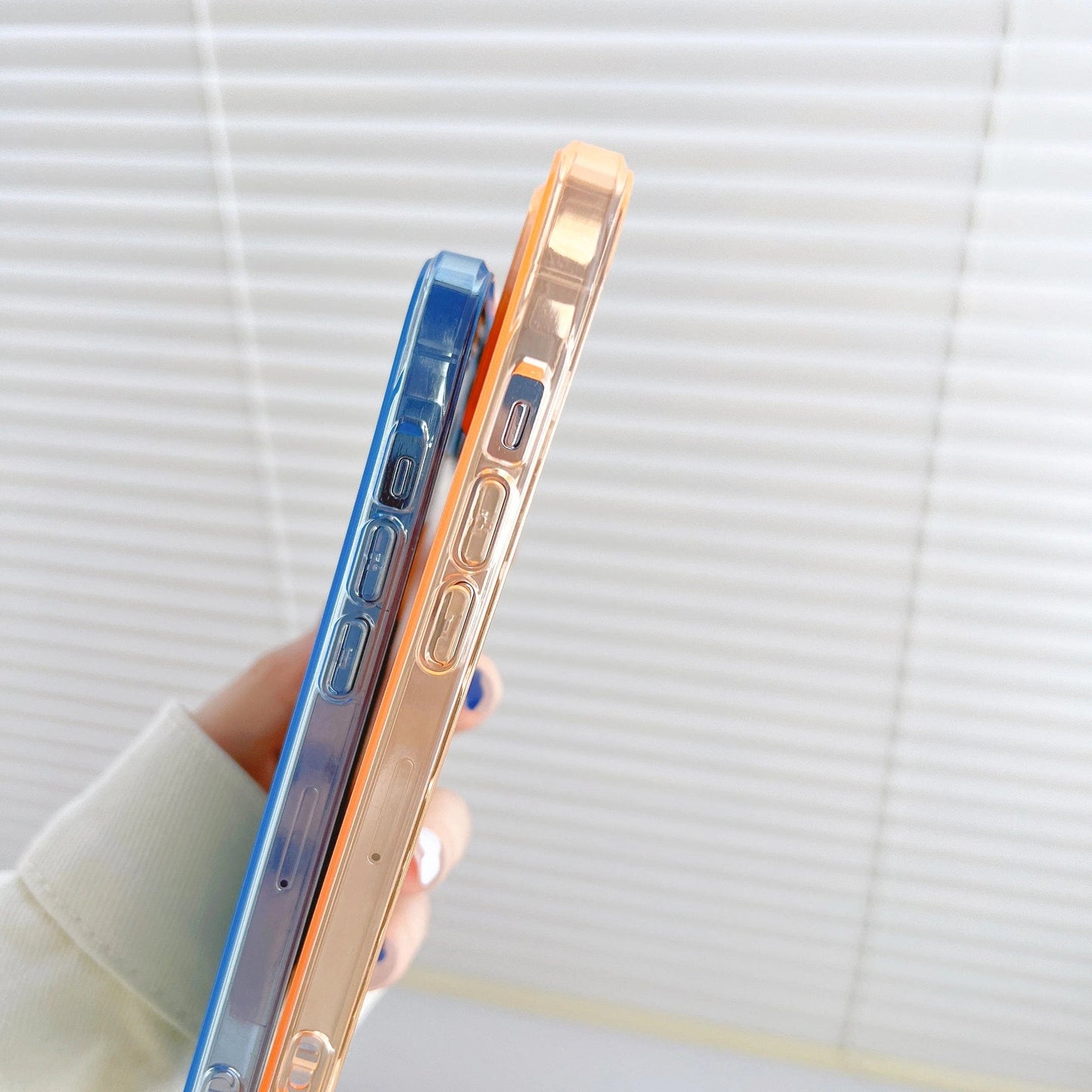 Clear Candy Color iPhone Case