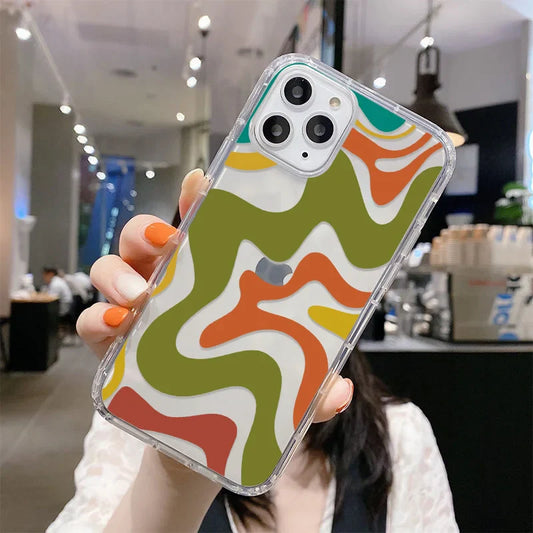 Abstract Swirl Pattern Phone Case