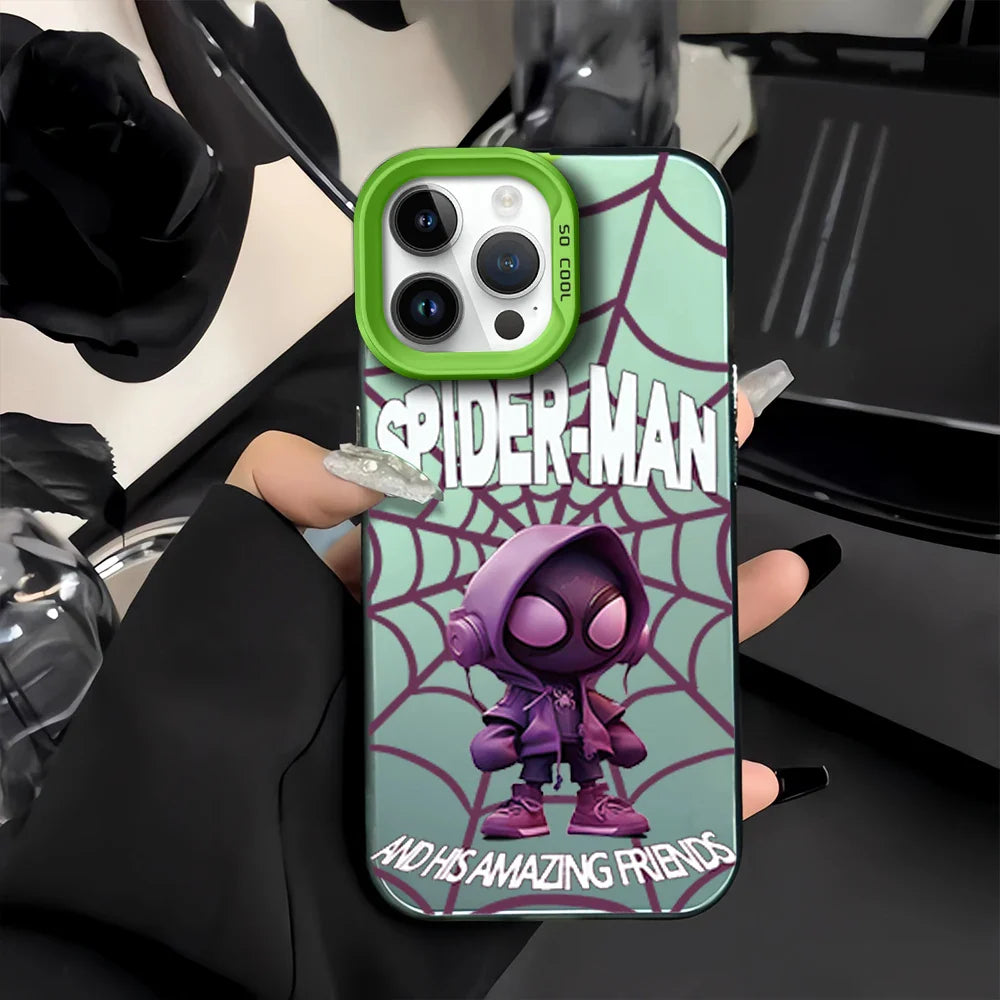 Cartoon Characters Spidermans Phone Case