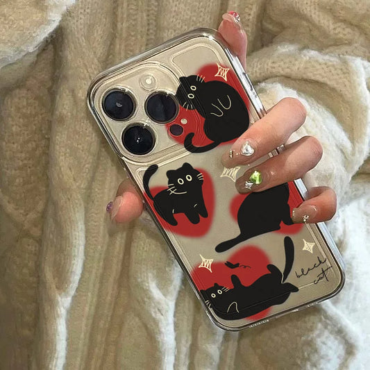 Black Cat Phone Case