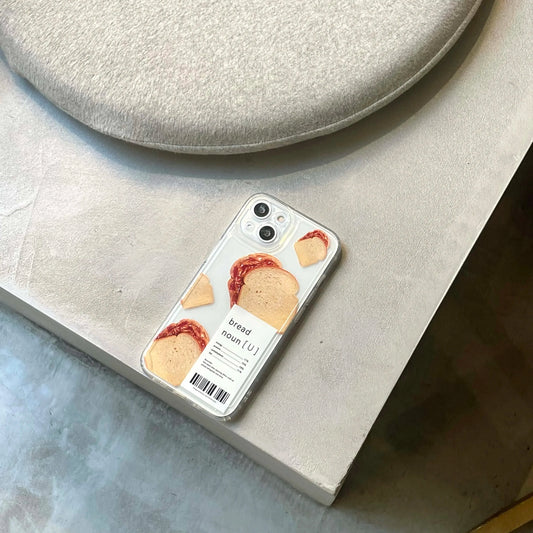 Bread Label Breakfast Phone Case