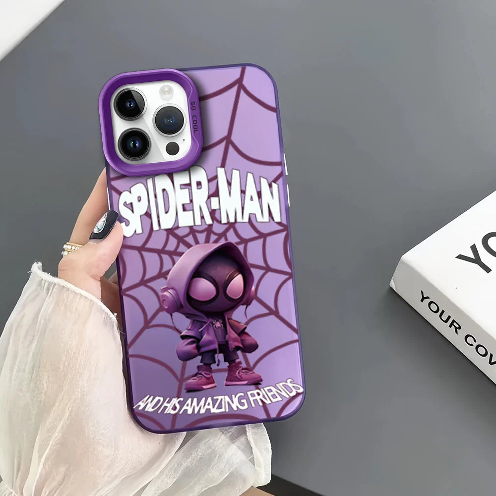 Cartoon Characters Spidermans Phone Case