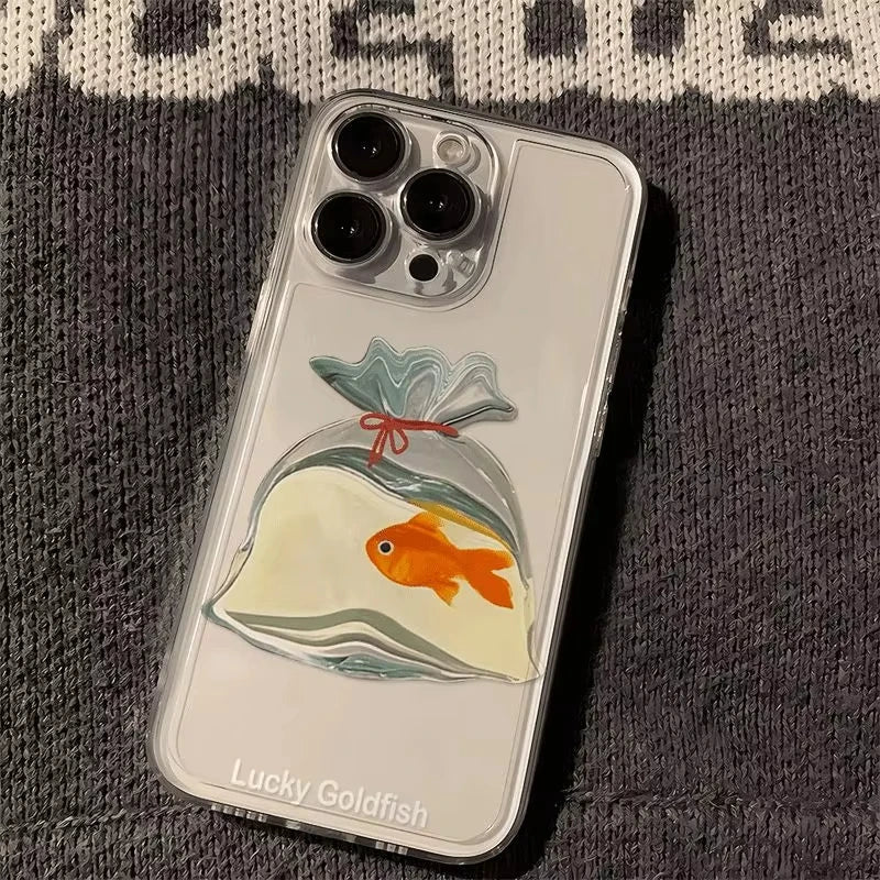 Animal Goldfish Fish Phone Case